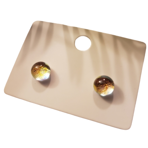 Handmade Jewelry - Round stud earrings 🎇